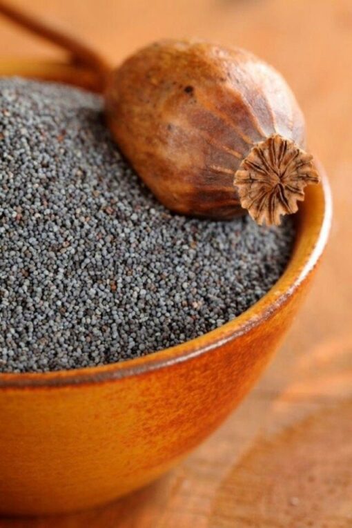dried poppy seed pods​